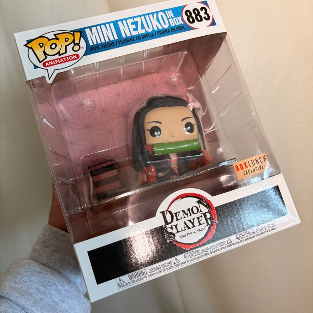 Funko pop mini Nezuko in box demon slayer collectable pop box lunch exclusive